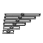 Vaxis MOVMAX 600mm slider with 100mm bowl mount – professional-grade aluminum alloy camera slider set in various lengths for smooth, stable cinematic movement