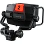 Blackmagic Design URSA Cine Studio Viewfinder with 7-inch touchscreen, ergonomic handles, and V-Lock mount for professional live monitoring