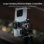 Vaxis Movmax Universālais bumballes galvas telefonu turētājs ar 60-92mm spraugu diapazonu, uzstādīts uz statīva ar 360° panorāmas un slīpuma regulēšanu, ideāli piemērots profesionālai viedtālruņu videofilmēšanai