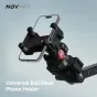 Универсальный шаровой держатель MOVMAX от Vaxis для смартфонов с 360° вращением, наклоном 90° и пружинным зажимом для надежной фиксации на штативах или монтажных системах