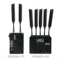 Vaxis Storm 3000 wireless video transmission kit featuring 3000DG-TX transmitter and 3000DG-RX receiver with HDMI/SDI inputs, Gold mount receiver, and long-range 1080p60 video transmission up to 3000 feet