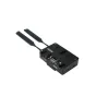 Vaxis STORM 3000 DG TX wireless video transmitter with dual Gold mount battery pass-through, featuring 3G-SDI and HDMI inputs, OLED display, and two blade antennas for long-range 1080p60 transmission up to 3000 ft