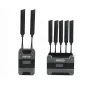 Vaxis STORM 3000 wireless video transmission kit with 1TX and 1RXV mount, featuring dual and quintuple antenna configurations for extended 910MHz range and zero-delay uncompressed 1080p60 SDI/HDMI signal