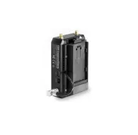 Vaxis Storm 3000 TX Battery Plate for Sony NPF 970, U60, E6 batteries – compact side view with connectorVaxis Storm 3000 TX Battery Plate for Sony NPF 970, U60, E6 batteries – compact side view with connector