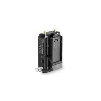 Vaxis STORM 3000 TX battery plate for secure NP-F battery mounting, lightweight 91g design, side view