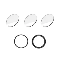 Vaxis VFX 95mm magnetic pure mist filter kit with three graduated neutral density filters (1/2, 1/4, 1/8) and magnetic adapter rings for quick lens attachment.Vaxis VFX 95mm magnetic pure mist filter kit with three graduated neutral density filters (1/2, 1/4, 1/8) and magnetic adapter rings for quick lens attachment.