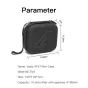 Vaxis VFX Filter Case VAR23-13 black waterproof storage for 10x 105mm filters with zip closure, compact dimensions 13.9x11.6x7cm