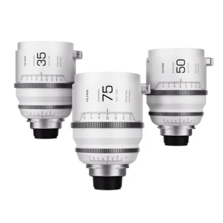 Viltrox 3-lens Kit Anomorphic lens 35/55/75 T2.0 1.33 X L mount