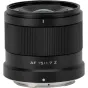 Объектив Viltrox AF 15mm f/1.7 Z для камер Nikon Z — сверхширокоугольный фикс-фокус с быстрой диафрагмой f/1.7 и автофокусом STM