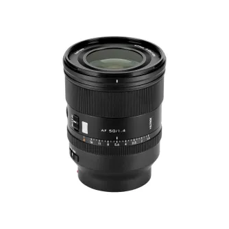 Viltrox AF 50mm f/1.4 Z lens for Nikon Z-mount with premium build, USB-C port for firmware updates, and 77mm filter thread