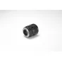 Viltrox AF 55mm f/1.8 FE lens for Sony E-mount cameras with STM autofocus, front view with attached lens hood