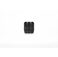 Viltrox AF 55mm F1.8 Z lens for Nikon Z-mount cameras, front view with attached lens hoodViltrox AF 55mm F1.8 Z lens for Nikon Z-mount cameras, front view with attached lens hood