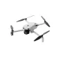 DJI Lito 1 drone in white with extended propellers, compact and foldable design, featuring a front camera and RC-N3 controller compatibility, ready to fly.