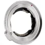 Viltrox E-Z AF adapter rear contact interface with gold pins for electronic communication between Sony E-mount lenses and Nikon Z-mount cameras
