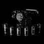 Viltrox Raze pilnformāta kinolēcu komplekts DL montāžai 16-85mm F1.8 ar autofokusu DJI Ronin 4D, sakārtots ar atbilstošām lēcām un stabilizatoru