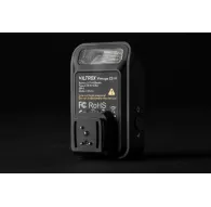 Вспышка Viltrox Vintage Z2-N для Nikon с переднего ракурса, с встроенным световым диффузором, креплением под горячий башмак и подробной информацией о батарее и зарядном портеВспышка Viltrox Vintage Z2-N для Nikon с переднего ракурса, с встроенным световым диффузором, креплением под горячий башмак и подробной информацией о батарее и зарядном порте
