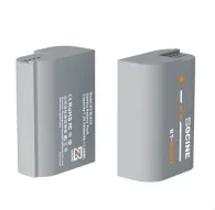 ZGCINE BT-BLK22 2400mAh pelēkā krāsā akumulators Panasonic LUMIX kamerām – priekšējais un aizmugurējais skats ar drošības sertifikātiem un ātras uzlādes iespējāmZGCINE BT-BLK22 2400mAh pelēkā krāsā akumulators Panasonic LUMIX kamerām – priekšējais un aizmugurējais skats ar drošības sertifikātiem un ātras uzlādes iespējām