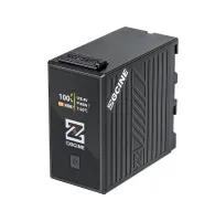 Аккумулятор ZGCINE BT-NPF970 L Series емкостью 9600мАч с OLED-дисплеем, показывающим 100% заряд, USB-C портом и вентиляционными отверстиями для профессионального видеоснаряженияАккумулятор ZGCINE BT-NPF970 L Series емкостью 9600мАч с OLED-дисплеем, показывающим 100% заряд, USB-C портом и вентиляционными отверстиями для профессионального видеоснаряжения