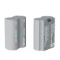 ZGCINE BT-W235 2400mAh litija-iona baterija Fujifilm kamerām - priekšējais un sānu skats ar tehniskajām specifikācijām
