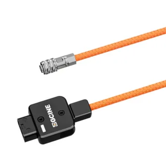 Кабель ZGCINE D-Tap к BMPCC с поворотным разъемом на 180 градусов и индикатором защиты от неправильного подключения для безопасного питания BMPCC камеры.