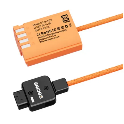 ZGCINE D-Tap to DMW-BLK22 Dummy Battery Cable