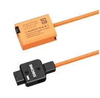 ZGCINE D-Tap uz NP-FW50 dummy baterijas kabeļa savienojums ar 180 grādu rotējamu savienojumu un drošības funkcijām profesionālām videokamerāmZGCINE D-Tap uz NP-FW50 dummy baterijas kabeļa savienojums ar 180 grādu rotējamu savienojumu un drošības funkcijām profesionālām videokamerām