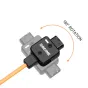 ZGCINE D-Tap uz NP-W126 baterijas kabeļa adaptērs ar 180° rotējamu savienojumu un drošības indikatoru, nodrošina uzticamu 8V piegādi