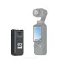ZGCINE PK-H01 battery grip for DJI Osmo Pocket 3 with extended 3200mAh capacity, fast 17W charging, and USB-C data transfer, featuring camera attachment and back panel details