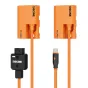 Адаптер ZGCINE DT-LPE6P для имитационной батареи с разъемом D-Tap и кабелем USB-C для непрерывного питания камер Canon
