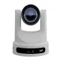 Профессиональная PTZ-камера PTZOptics PT20X-SE-WH-G3 с 20-кратным оптическим зумом, разрешением 1080p при 60 кадрах в секунду, выходами HDMI/SDI/USB, белый корпус, фронтальный вид
