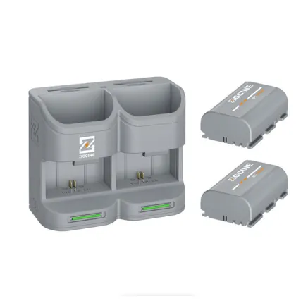 ZGCINE PC2-LPE6P Комплект 2 Батареи для Зарядки Камеры