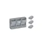 ZGCINE PC3-LPE6P 3-Battery Charging Case with LP-E6P batteries, compact gray design for Canon, Blackmagic, and Z CAM cameras