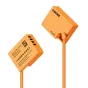 ZGCINE PD-W126 dummy battery units for Fujifilm cameras, featuring USB-C power input for continuous power supply during video recording and live streaming.