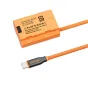 ZGCINE PD-W235 USB-C dublētbaterija ar 60 cm šķiedru kabeli, nodrošina nepārtrauktu kameras barošanu ar 9-12V ievadi un 8V regulētu izeju