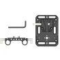 Пластина ZGCINE VR-Kit 4 с V-креплением и двойным зажимом для 15-мм штанг для профессиональных камер