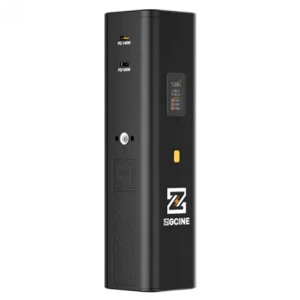 ZGCINE ZG-H110 high-capacity battery grip with 140W USB-C PD3.1 output, OLED display, and versatile mounting options for professional camera setups
