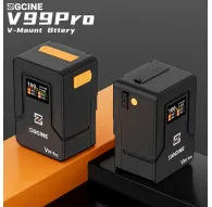Аккумулятор ZGCINE ZG-V99Pro с V-монтажом и smart-дисплеем, отображающим статус заряда, с быстрой зарядкой 100W PD и множеством выходов для профессионального видео- и фотооборудованияАккумулятор ZGCINE ZG-V99Pro с V-монтажом и smart-дисплеем, отображающим статус заряда, с быстрой зарядкой 100W PD и множеством выходов для профессионального видео- и фотооборудования