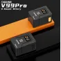 ZGCINE ZG-V99Pro 99Wh 7000mAh V-Mount baterija ar vieddispleju un 100W ātro uzlādi, priekšējais skats