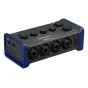 Zoom AMS-44 audio interface with 4 XLR/TRS combo inputs, gain knobs, and output controls for professional music recording and streaming