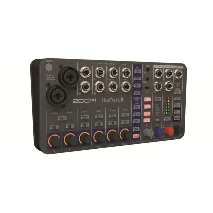 Zoom L-6 LiveTrak 10-Track Digitālais Mikseris/Ierakstītājs
