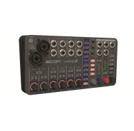 Цифровой микшер/рекордер Zoom LiveTrak L6 с 10 дорожками, XLR/TRS входами, MIDI контролем, звуковыми падами и эффектами для живых выступлений и студийной записиЦифровой микшер/рекордер Zoom LiveTrak L6 с 10 дорожками, XLR/TRS входами, MIDI контролем, звуковыми падами и эффектами для живых выступлений и студийной записи