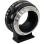 Metabones Contarex uz Sony E-mount adapteris ar melnu matētu apdari, precīzi apstrādātu bronzas konstrukciju un elektronisko atvēruma kontroli
