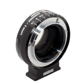 Адаптер Metabones Speed Booster 0.71x для переходника Contarex на Sony E-Mount с ручным кольцом управления диафрагмой и съемной Arca-стойкой