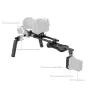 Плечевой стабилизатор SmallRig Classic Version 4480B с фокусировщиком Mini Follow Focus 3010C и беспроводным пультом для комфортной съемки с плеча