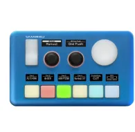 Skaarhoj PTZ Wiz Camera Controller featuring dual joysticks and programmable OLED buttons for precise PTZ camera controlSkaarhoj PTZ Wiz Camera Controller featuring dual joysticks and programmable OLED buttons for precise PTZ camera control