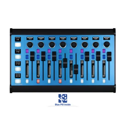 Skaarhoj Wave Board with Blue Pill Inside - 8-channel audio control surface