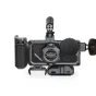 Комплект Tilta Khronos для Galaxy S26 Ultra Ultimate Kit сверху с модульной клеткой, ручкой с внутренней батареей, модулем охлаждения и магнитным держателем для ND-фильтров 58 мм в цвете Space Gray.