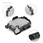 SmallRig Cage for Nikon Z50II 4980B assembly steps with detailed close-ups of the bottom plate, side attachment, and top cold shoe mount
