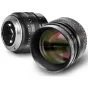 Meike 50mm f/0.95 lēca Sony E-mount kamerām ar daudzslāņu pārklājumu un 13 asmeņu apertūru, kas nodrošina izcilu bokeh un manuālu fokusa kontroli.
