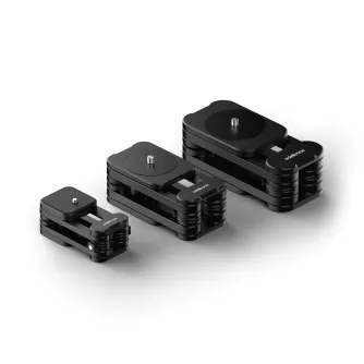 EdelKrone SliderAIR Nano modular motorized slider components set, compact camera rail system for smooth time-lapse and cinematic shots, black finish
